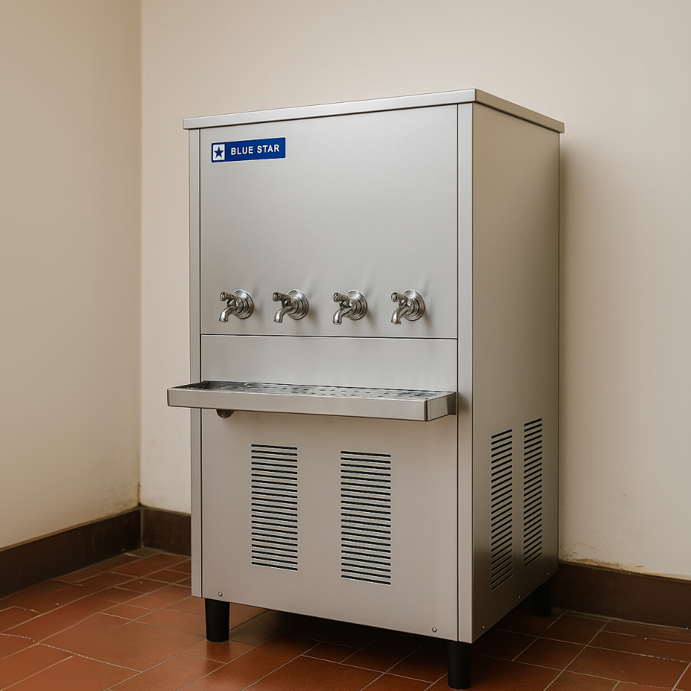 Blue Star Water Cooler 90-Gallon - BSWC90-4T 4-Tap Portable