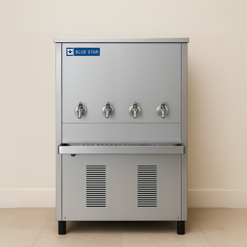 Blue Star Water Cooler 96-Gallon - PN-096 4-Tap Commercial