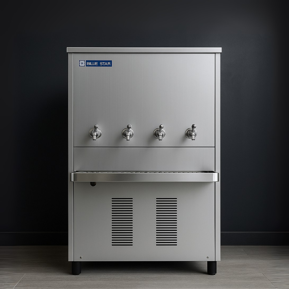 Blue Star Water Cooler 96-Gallon - PN-096 4-Tap Commercial