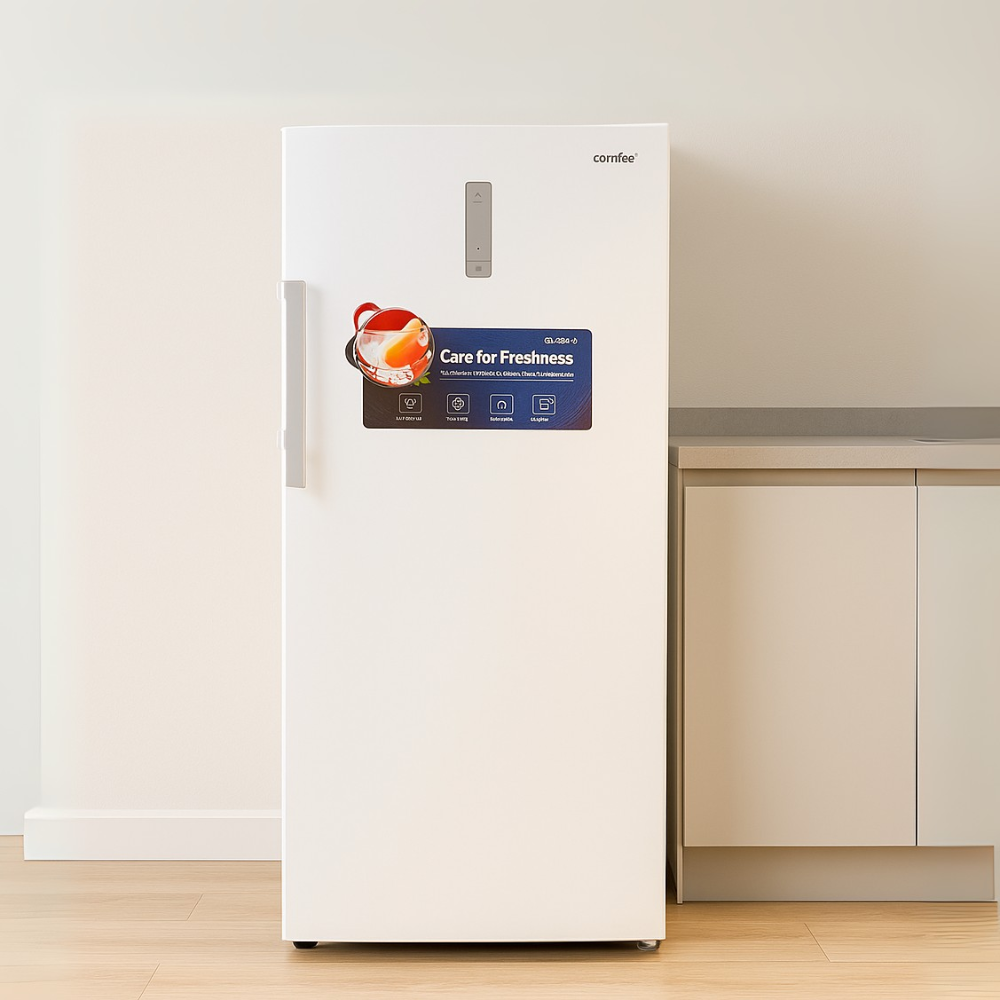 Comfee Upright Freezer 227L - RCU323WH2 Single Door White