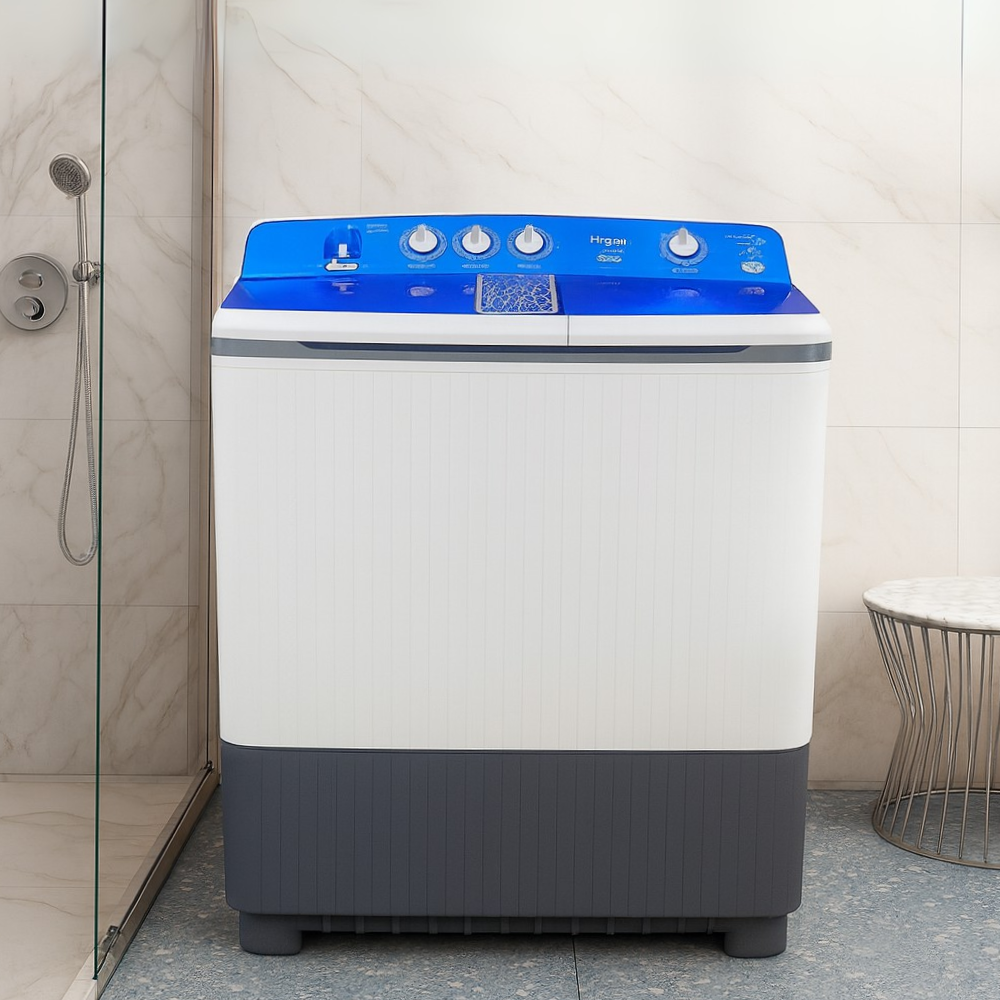 Haier Twin Tub Washing Machine 18Kg - HWM215-1128S-N Semi-Automatic