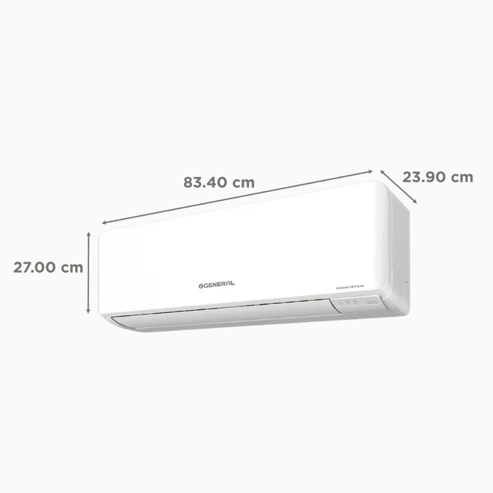 O General Split Inverter AC 1.5 Ton - ASGG 18 R32 Hyper-Tropical